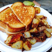 Zeitgeist - San Francisco, CA, United States. Grilled cheese $4