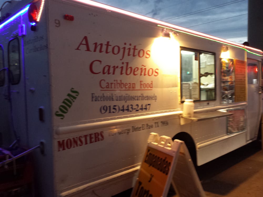 Antojitos Caribeños Food Trucks 1796 Dieter, El Paso, TX