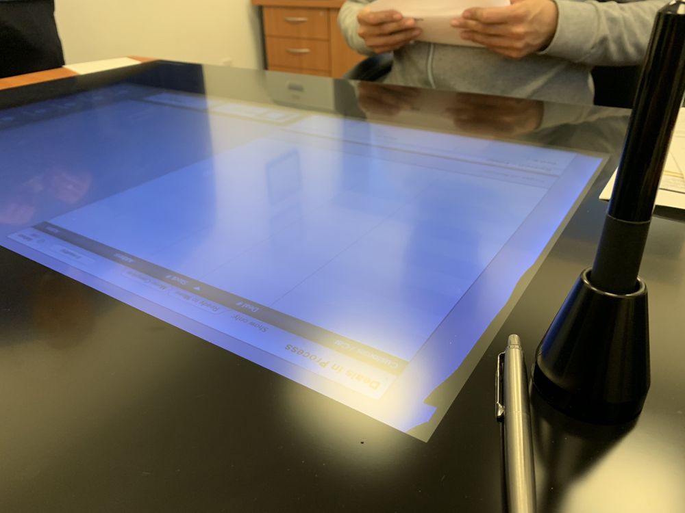 High Tech Desk Where All The Doents Are Signed Not Even