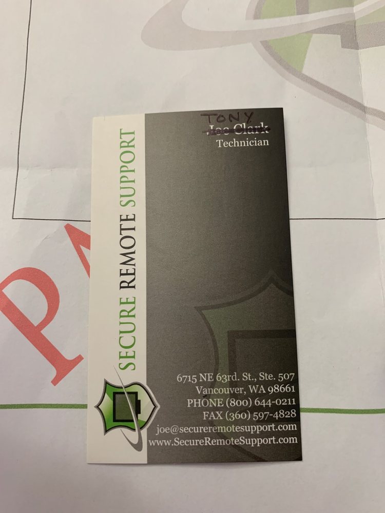 Secure Remote Support