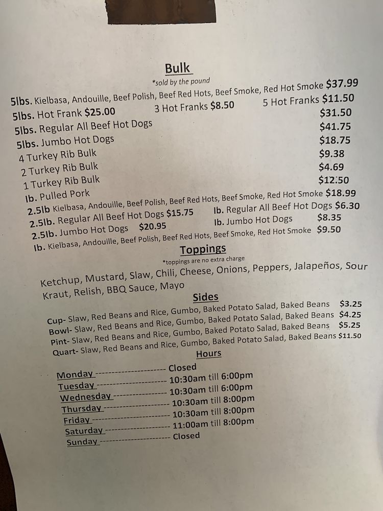 G's Detroit Sausages