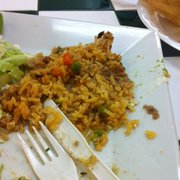 Photo of La Flor Bakery - Brooklyn, NY, United States. Carrots and peas in rice?