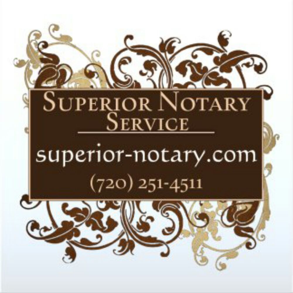 Superior Notary Service Notaries Boulder, CO Phone Number Yelp