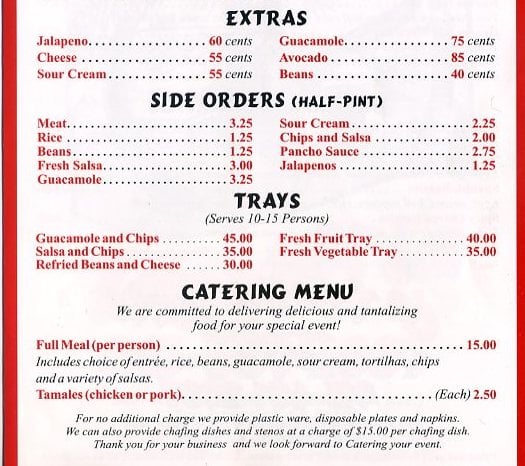 Side Orders Menu | Cheddar’s Scratch Kitchen Menu – CGNPEB