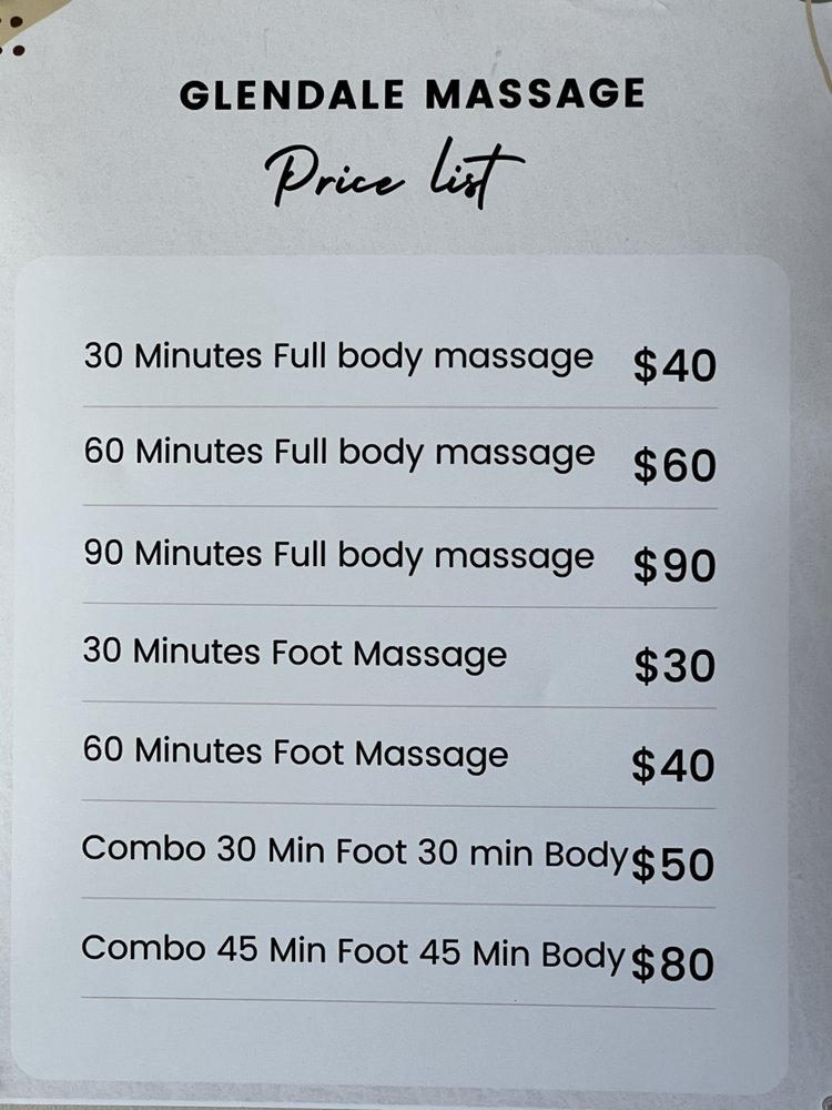 Glendale Massage