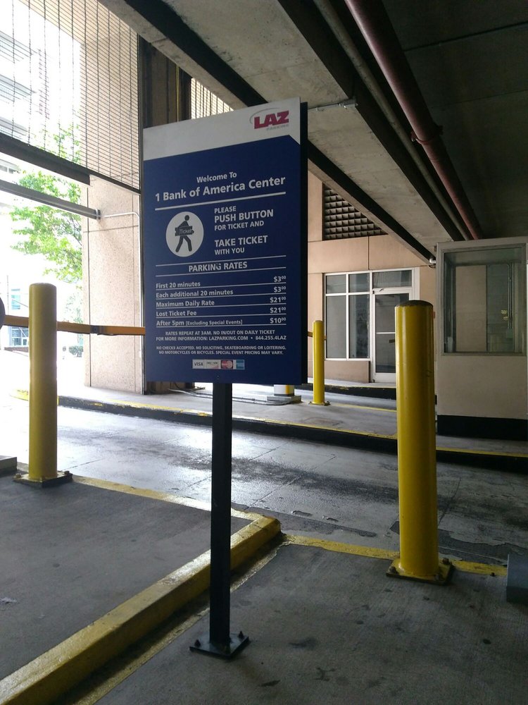 Bank of America Corporate Center Parking