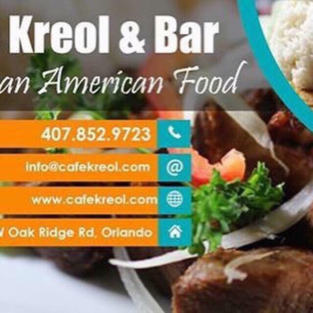 Cafe Kreol Bar Haitian Caribbean Restaurant In Orlando Florida Photo Of Cafe Kreol Bar Orlando Fl United States