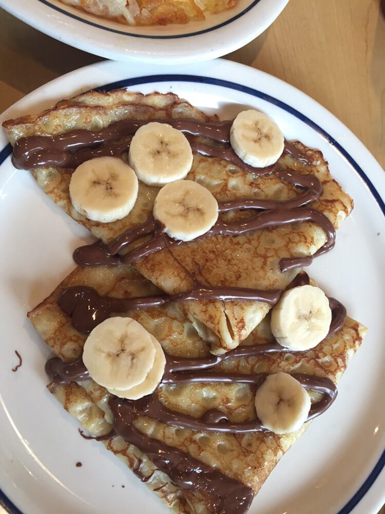 banana nutella crepes ihop