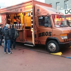 Craft On Wheels Food Trucks Altstadt Hamburg Germany