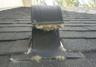 A Lint Clogged Dryer Vent Roof Cap Yelp Photo Of A Lint Free Vent Jacksonville Fl United States
