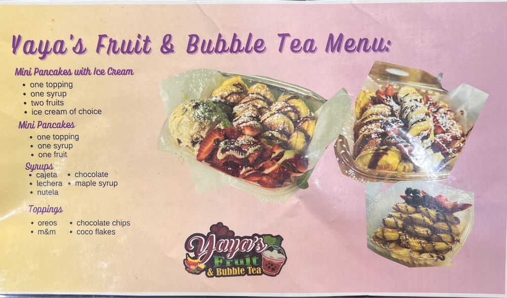 Yaya’s Fruit & Bubble Tea
