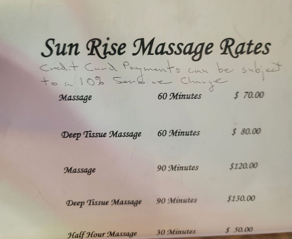 Sunrise Massage Spa