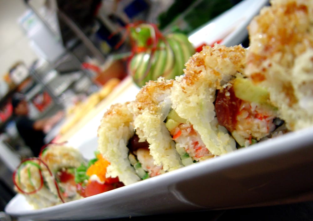 Blackjack sushi roll