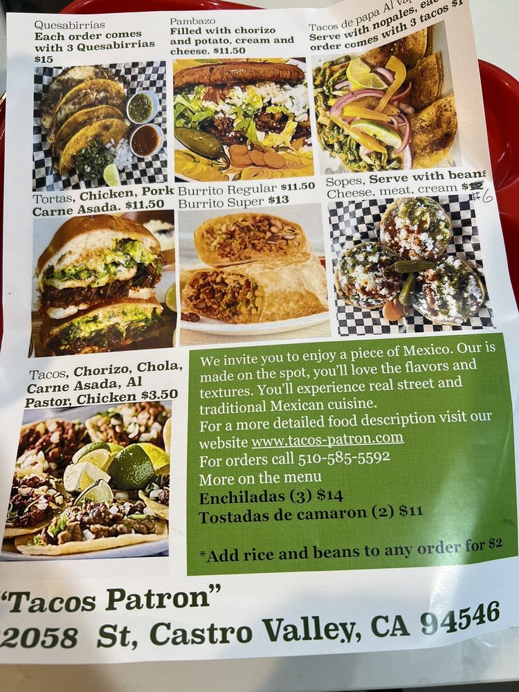 Tacos Patron