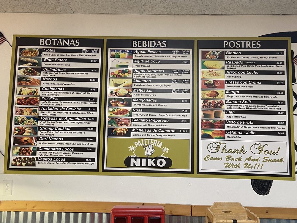 Paleteria Niko