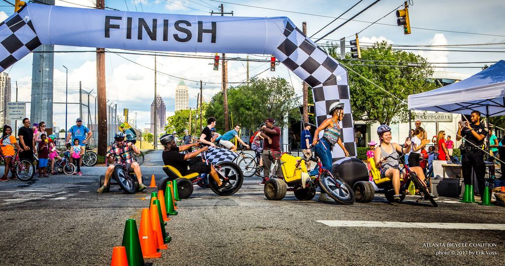 Adult Big Wheel Club 21 Photos Team Building Activities Atlanta