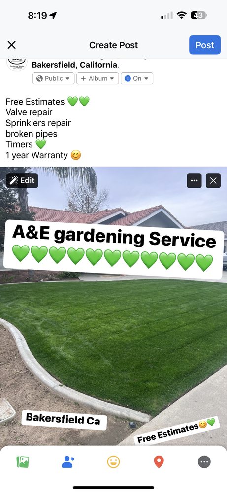 A&E Gardening Service