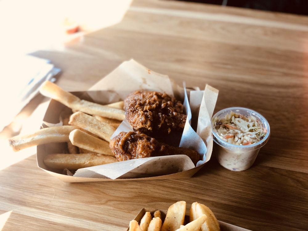Honey Dress Fried Chicken