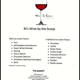 Wine Ice Cream Panama City Beach Wine Ice Cream Panama City Beach