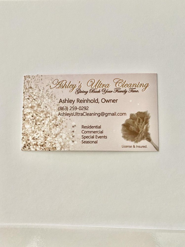 Ashley's Ultra Cleaning