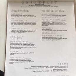 threefold cafe menu