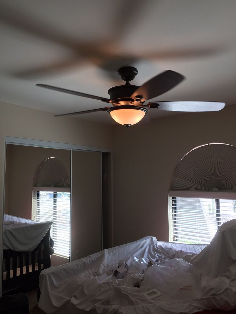 Ceiling Fans Installed In Arizona For My Customers And Now Friend Photo Of Gc Electrical Service Riverside Ca United States Ceiling Fans Installed