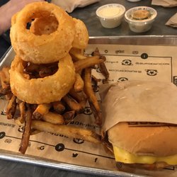 Burgerfi 93 Photos 110 Reviews Hot Dogs 7959 West Atlantic Photo Of Burgerfi Delray Beach Fl United States Single With American Cheese