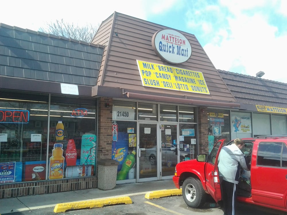 Matteson Quik Mart Convenience Stores 21450 Main St, Matteson, IL