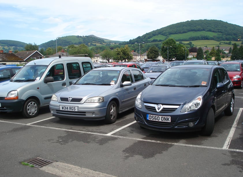 Fairfield Car Park Abergavenny Fairfield Car Park Abergavenny