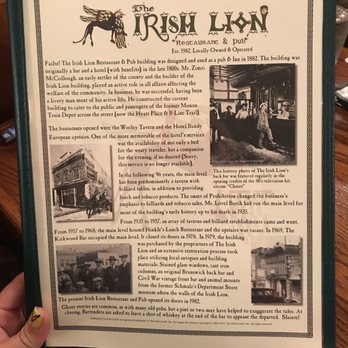The Irish Lion Restaurant Pub 251 Photos 295 Reviews