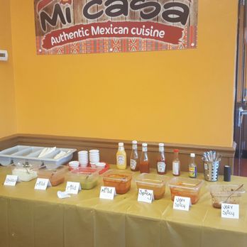 Mi Casa Authentic Mexican Cuisine 481 Main St Photo Of Mi Casa Authentic Mexican Cuisine Bourbonnais Il United States Salsa