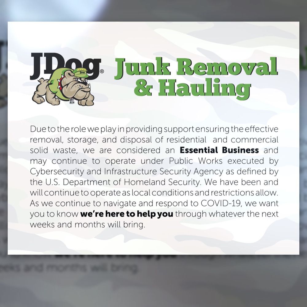 JDog Junk Removal and Hauling - LowCountry