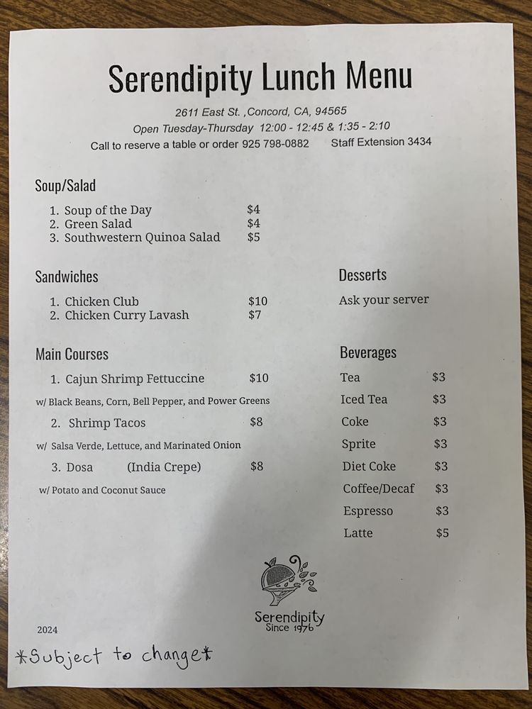 Serendipity Restaurant And Bakery