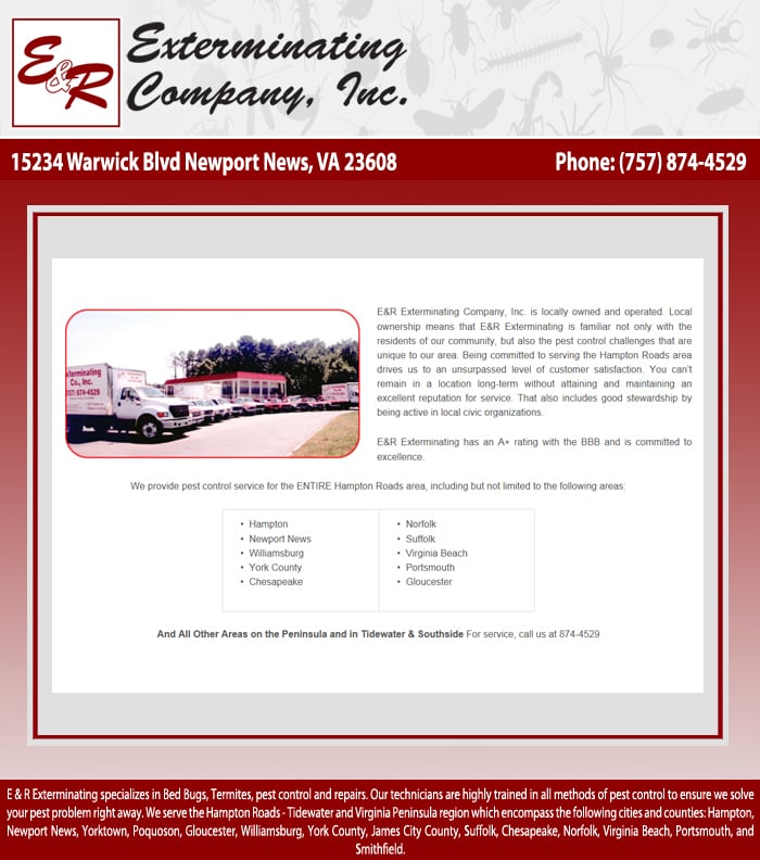 E & R Exterminating Company