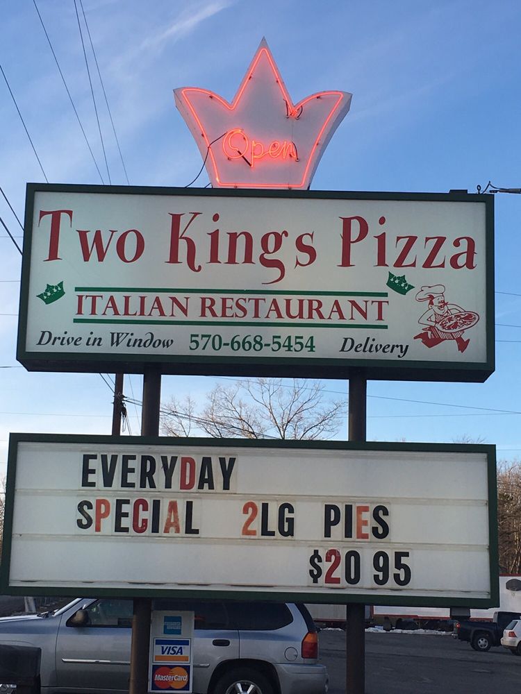 Two Kings 12 Photos & 13 Reviews Pizza 272 Claremont Ave, Tamaqua, PA Restaurant Reviews