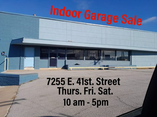 Indoor Garage Sale