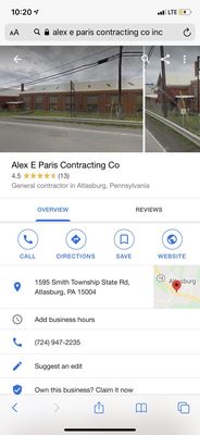 Alex E Paris Contracting