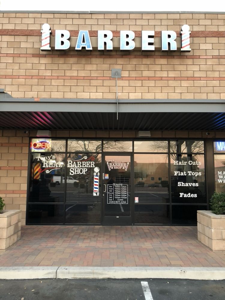 Tony’s Real Barber Shop Barbers 1121 S Higley Rd, Mesa, AZ Phone
