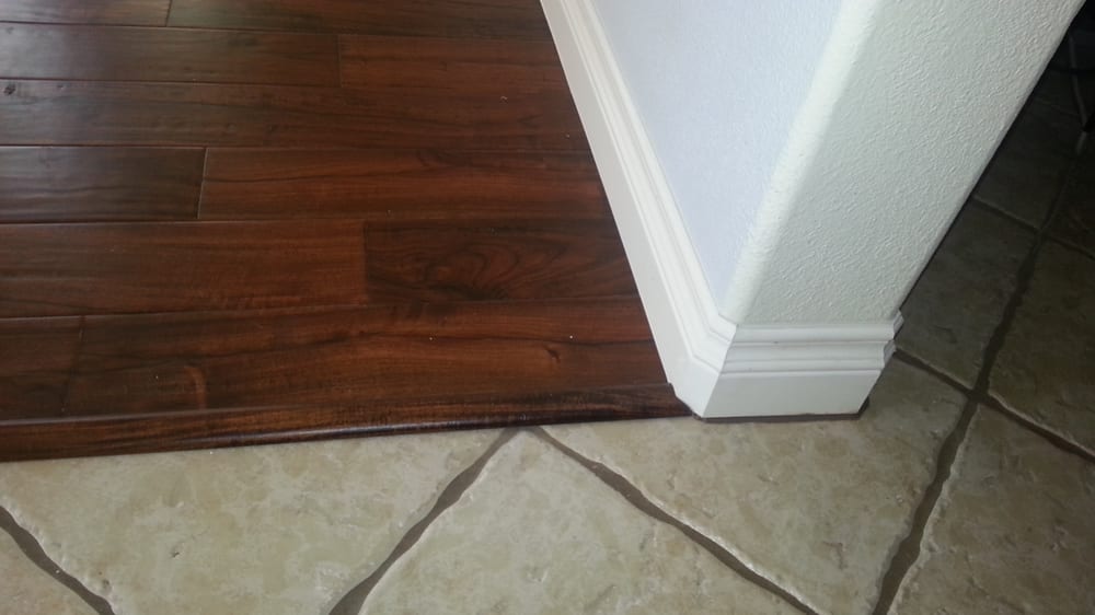 Another Transition Corner Caulking Both Top And Bottom Of Wall Photo Of Anaheim Carpet Flooring Ca United States Another Transition