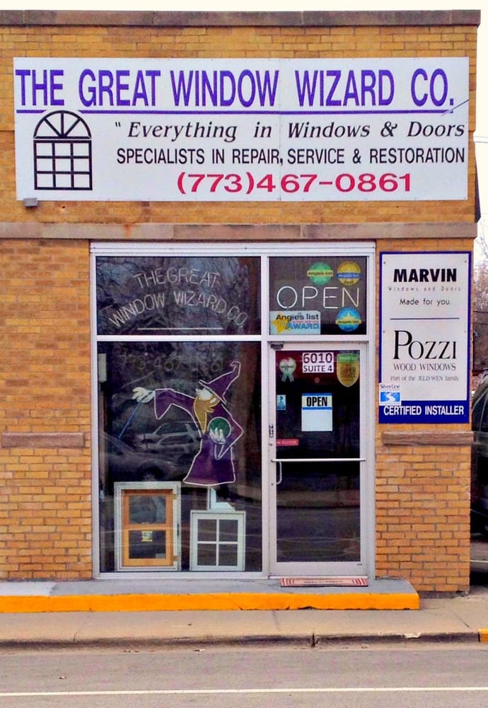 The Great Window Wizard Windows Installation 6010 N Northwest The Great Window Wizard Windows Installation 6010 N Northwest Hwy Norwood Park Chicago Il Phone Number Yelp