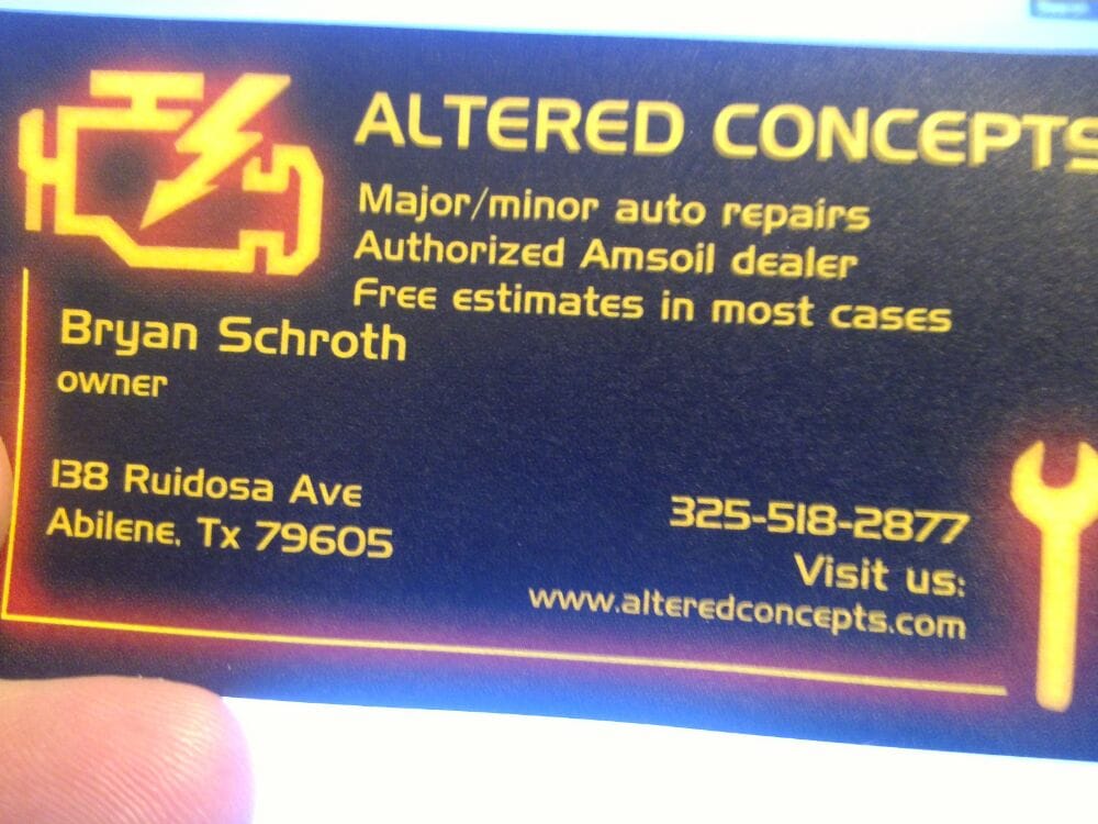 Altered Concepts