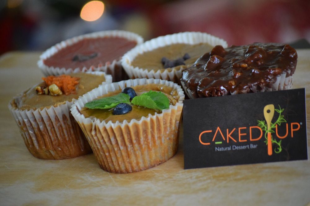 caked up natural dessert