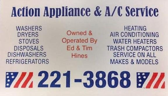 image of business Action Appliance Repair Services