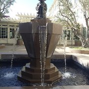 Yoda Fountain at Lucasfilms HQ - San Francisco, CA, United States. Yoda!