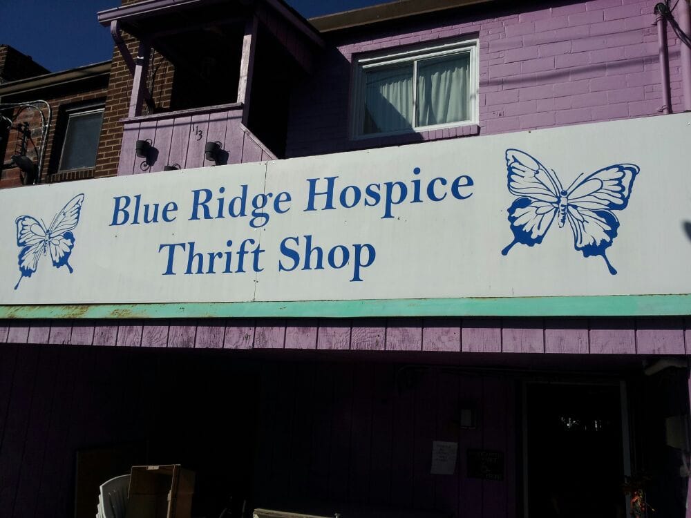 Blue Ridge Hospice Thrift Store Thrift Stores 113 E Main St, Front