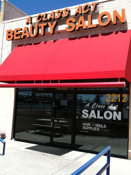 A Class Act Beauty Salon Hair Salons 2212 S Rainbow Blvd, Westside