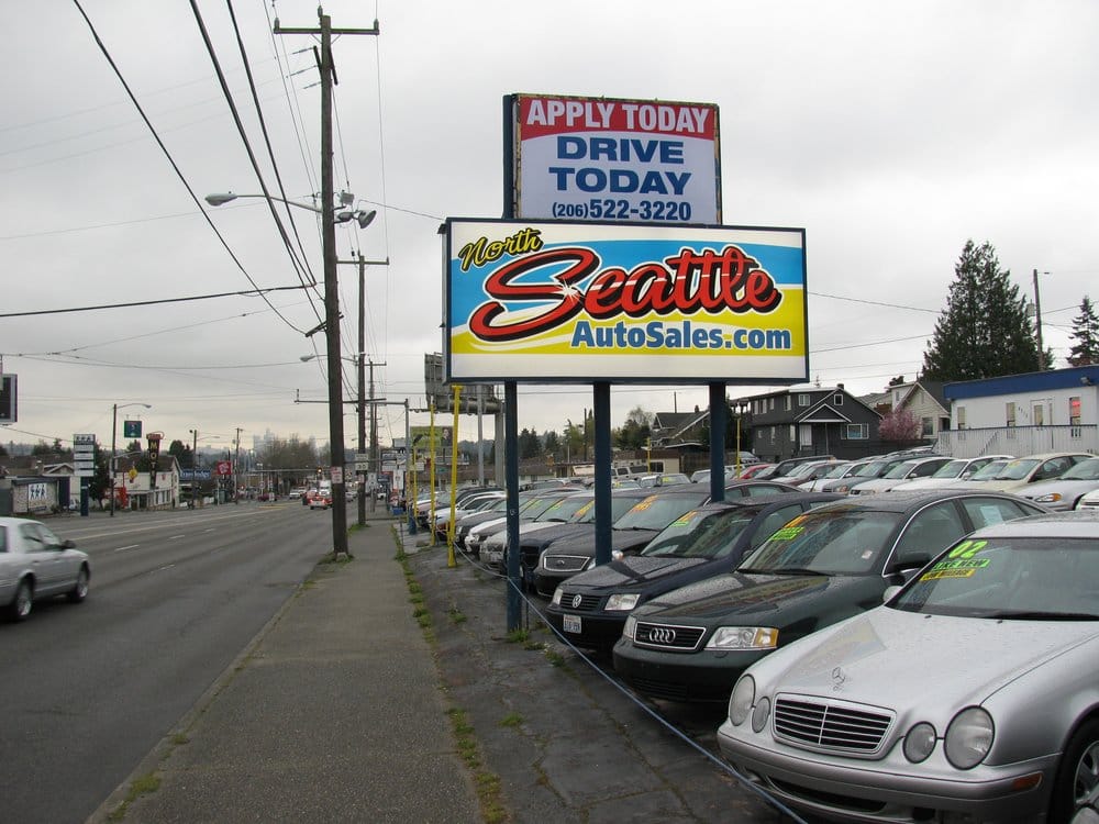 North Seattle Auto Sales Car Dealers 8715 Aurora Ave N, Greenwood