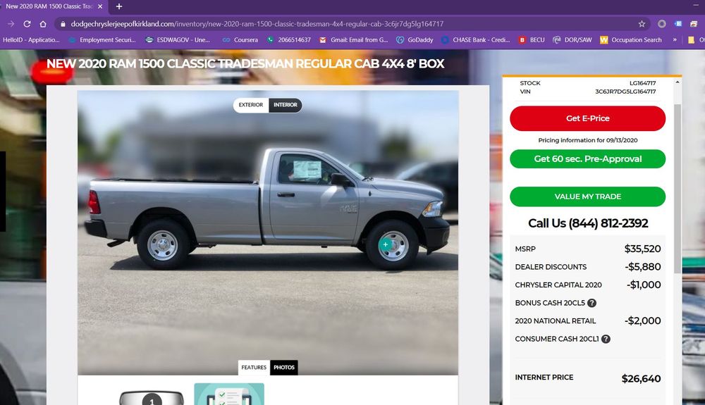 Rairdon's Dodge Chrysler Jeep of Kirkland