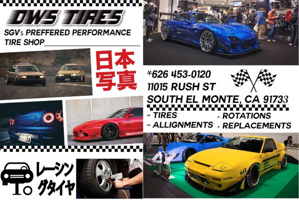 Dws Tire 11015 Rush St South El Monte Ca Auto Parts S Mapquest Hotels Nearby