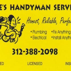 Joe S Handyman Service 19 Reviews 2506 N Clark St Photo Of Joe S Handyman Service Chicago Il United States